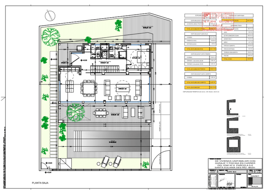 Terreno con licencia, zona Ses Torres, Jesus - Imagen 12