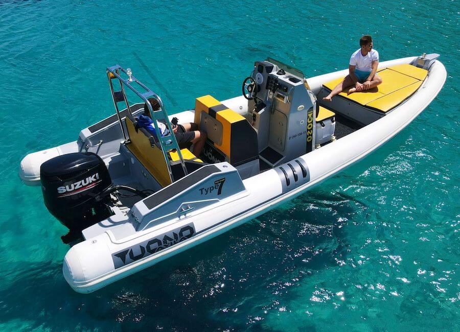alquiler lancha barata ibiza